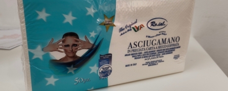 Asciugamano in Carta a Secco Groffata, 3 Box da 50 pz